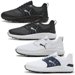 Puma Golf Mens 2026 Ignite Elevate 2 Tour Spiked Waterproof Golf Shoes