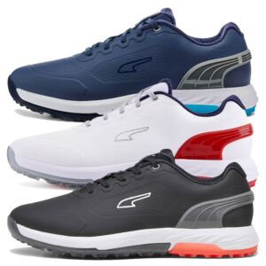 Puma Golf Mens ALPHACAT Nitro Spikeless Comfort Cushioned Golf Shoes