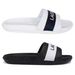 Lacoste Womens Croco Slide 0721 CFA Crocodile Synthetic Flip Flops