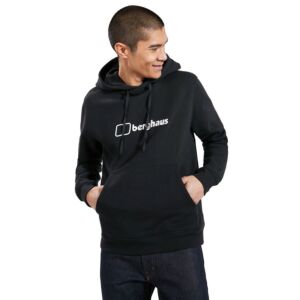 Berghaus Mens 2026 Logo Kangaroo Pocket Organic Cotton Pullover Hoody