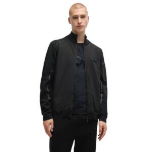 Hugo Boss Mens Zhino Thermal Microstructure Cotton Mix Hybrid Golf Jacket