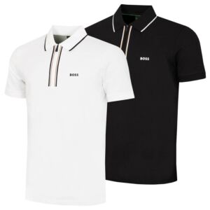 Hugo Boss Mens 2026 Philix Moisture Wicking Quick Dry Stretch Golf Polo Shirt