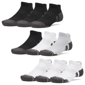 Under Armour Mens UA Performance Tech 3-Pack Wicking Quick Dry Low Socks