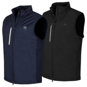 Puma Golf Mens Hielands Water Repellent PrimaLoft Insulated Gilet