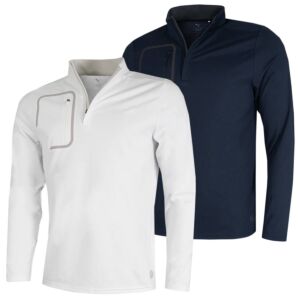 Puma Golf Mens Cloudspun Tech Moisture Wicking Golf 1/4 Zip Sweater