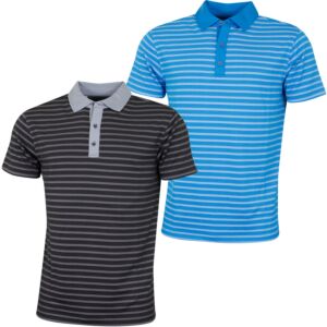 Bobby Jones Mens Rule 18 Tech Monte Carlo Stretch Golf Polo Shirt