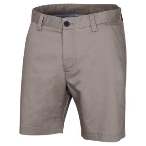 Calvin Klein Mens Campus Chino Lightweight Shorts - Soft Grey - 30" Waist