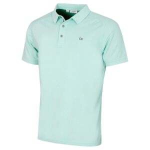 Calvin Klein Mens Campus Sport Polo Shirt - Aqua Sport - XL