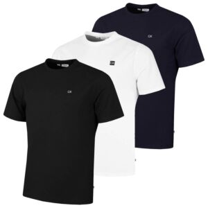 Calvin Klein Mens 2026 Campus Wicking Stretch Luxury T-Shirt