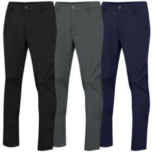 Calvin Klein Mens 2026 Tech Slim Fit Lightweight Golf Trousers
