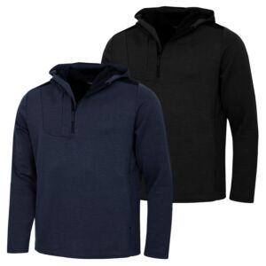 Callaway Mens Soft Touch 1/4 Zip Premium Opti-Dri Stretch Golf Hoody