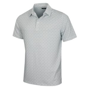 Callaway Mens Golf Foulard Printed Opti-Dri Stretch Golf Polo Shirt
