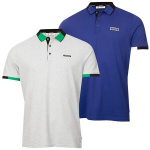 Calvin Klein Mens Madison Pique Lightweight Quick Dry Golf Polo Shirt