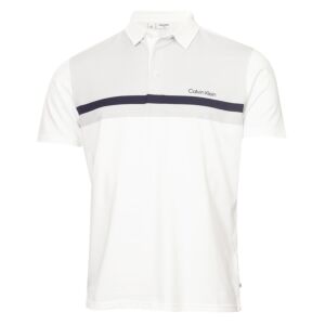 Calvin Klein Mens Clearview Moisture Wicking Technical Golf Polo Shirt