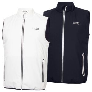 Calvin Klein Mens Trinity Lightweight Fleece Lined Insulated Golf Gilet