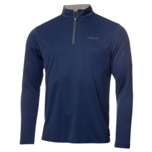 DKNY Mens Kensington 1/4 Zip Lightweight Stretch Sweater