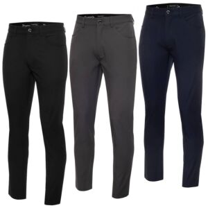 Dwyers & Co Mens Tech Stretch Slim Performance Light Golf Trousers