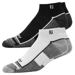 Footjoy Mens ProDry Sports DrySof Breathable Cushioned Comfy Golf Socks