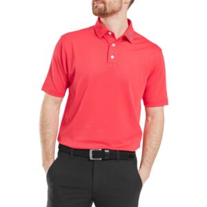 Footjoy Mens ProDry Pique Short Sleeve Athletic Light Golf Polo Shirt