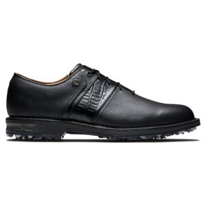 Footjoy Mens Premiere Series Spiked Golf Shoes - Black - UK 8.5 - Wide