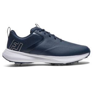 Footjoy Mens Qualifier Golf Shoes - Pageant Blue/Silver - UK 7