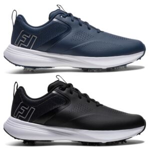 Footjoy Mens Qualifier ChromoLT Lightweight EVA Spiked Golf Shoes