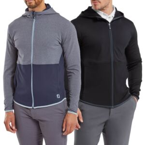 Footjoy Mens ThermoSeries Moisture Wicking Full Zip Golf Hoody