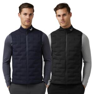 Castore Mens Lightweight Hybrid Water Resistant Stretch Golf Gilet