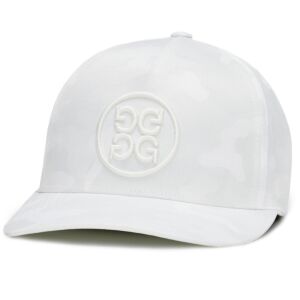 G/Fore Mens Camo Circle G's Ripstop Breathable Lightweight Golf Cap