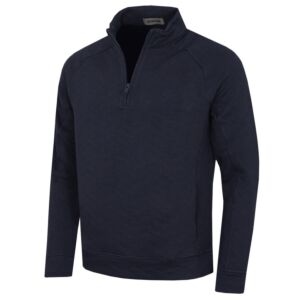 G/Fore Mens Dunes Cotton Quilted 1/4 Zip Breathable Pullover Golf Sweater