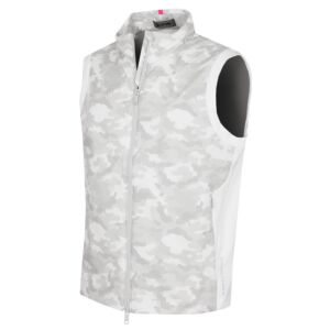 G/Fore Mens The Maverick Hybrid Stretch Gilet - Snow Camo - L