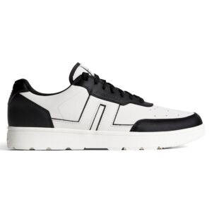 J.Lindeberg Mens Ace Low-Top Sneaker Golf Shoes - Black - UK 8