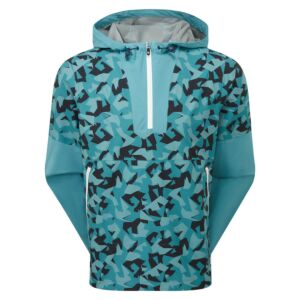 Footjoy Mens HydroLite X Waterproof Breathable Knit Panelling Golf Hoody