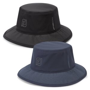 Footjoy Mens Hydroseries Adjustable Fully Waterproof Golf Bucket Hat