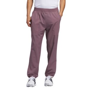 adidas Golf Mens Go-To Warm Hybrid Woven Knit Elasticated Sweatpants