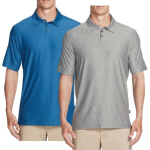 Skechers Golf Mens Pine Valley Classic Breathable Performance Polo Shirt