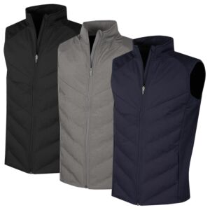Glenmuir Mens Newton 4-Way Stretch Thermal Water Repellent Golf Gilet
