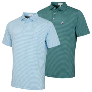 Peter Millar Mens 2026 Hales Performance 4 Way Stretch Wicking Golf Polo Shirt