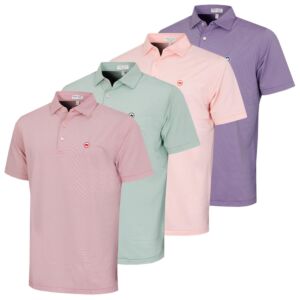 Peter Millar Mens 2026 Jubilee Performance Wicking Stretch Golf Polo Shirt