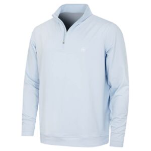 Peter Millar Mens Perth Cross-Hatch Performance 1/4 Zip Stretch Golf Sweater