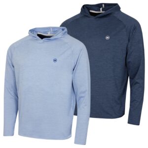 Peter Millar Mens 2026 Stealth Performance 4 Way Stretch Wicking Golf Hoody