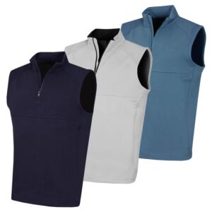 Oscar Jacobson Mens Lockhart Breathable Golf Sleeveless Gilet