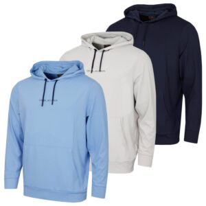 Oscar Jacobson Mens Denbigh Lightweight Breathable Super Soft Golf Hoody
