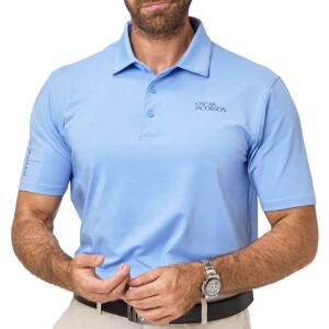 Oscar Jacobson Mens Bullock Tour Polo Shirt - Dodger Blue - M