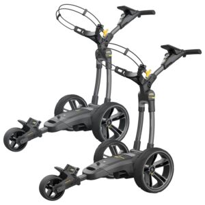 Powakaddy Unisex CT12 GPS Electric Fold-Away Compact 18 Hole Golf Trolley