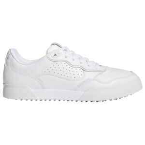 adidas Golf Mens 2026 Retrocross 25 Leather Perforated Spikeless Golf Shoes