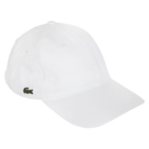 Lacoste Mens RK0440 Cap - White - One Size