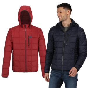 Regatta Mens Danar Water Repellent Warmloft Hooded Jacket