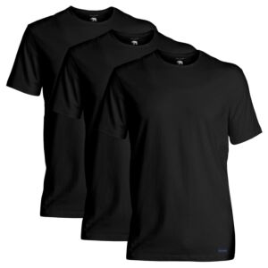 Ted Baker Mens 3-Pack Crew Neck T-Shirt - Black - L