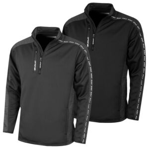 Stuburt Mens Radar Fleece Moisture Wicking Half Zip Golf Sweater